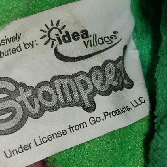 Stompeez Dragon Slippers House Shoes Kid's Small 9 to 11 Boys Girls - Picture 8 of 9